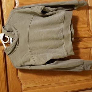 Like new hoodie.  Comfy  and stretchy.